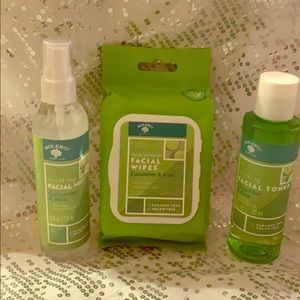Bolero, facial wipes , facial mist , facial toner